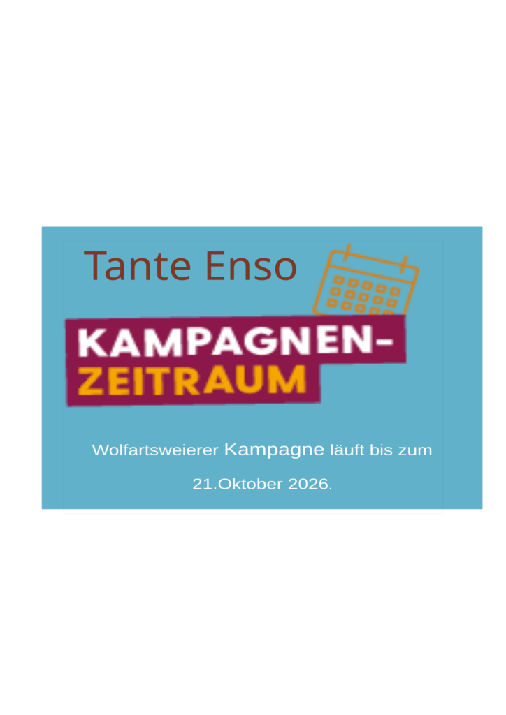 Kampagnen-Webseite freigeschaltet