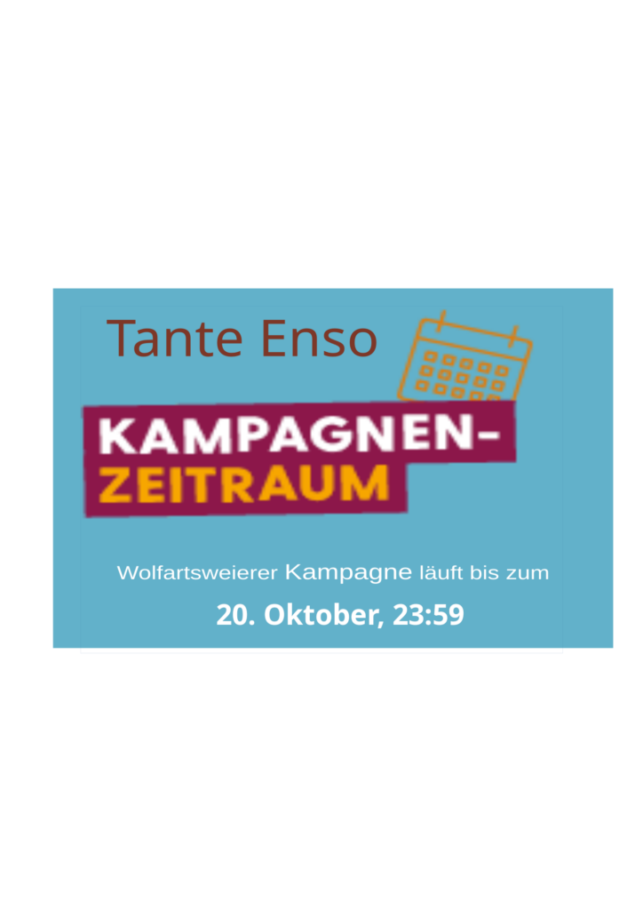 Kampagnen-Webseite freigeschaltet